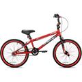 Lost Red BMX Bicycle