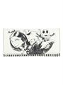 Greyish Wallet with Nightmare before christmas characters on the front
